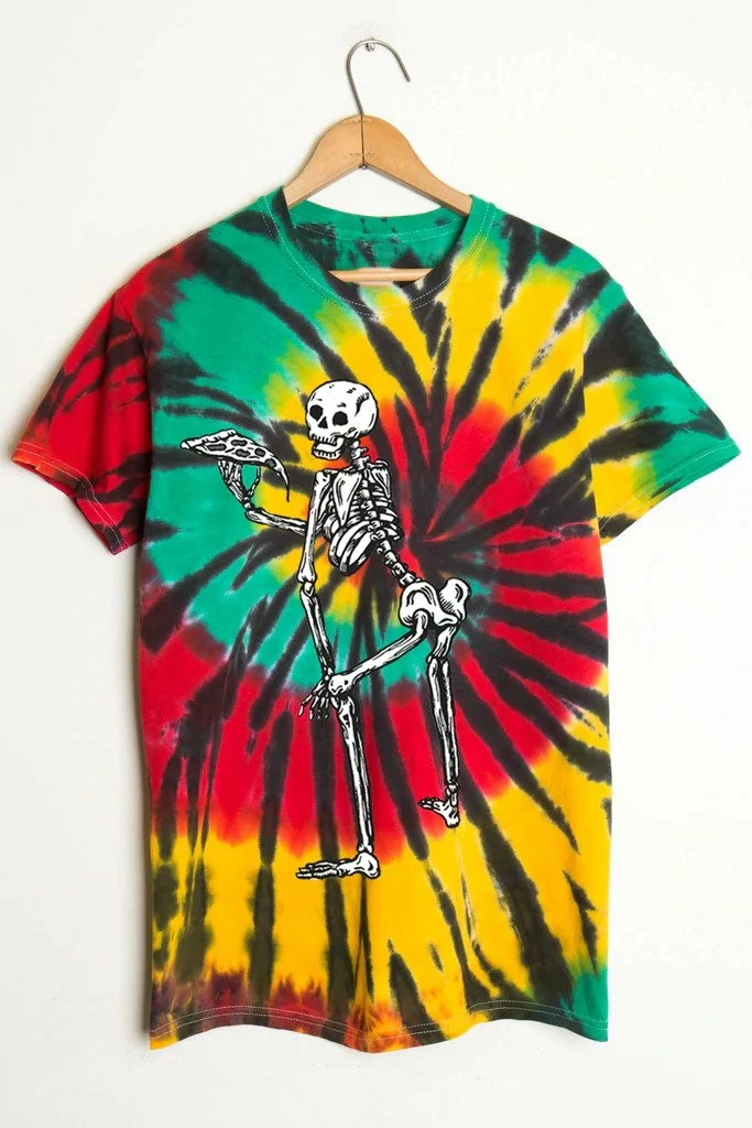 Space Yacht Tie Dye Twerk Skeleton Tee 6 Space Yacht Tie Dye Twerk Skeleton Tee - Image 4