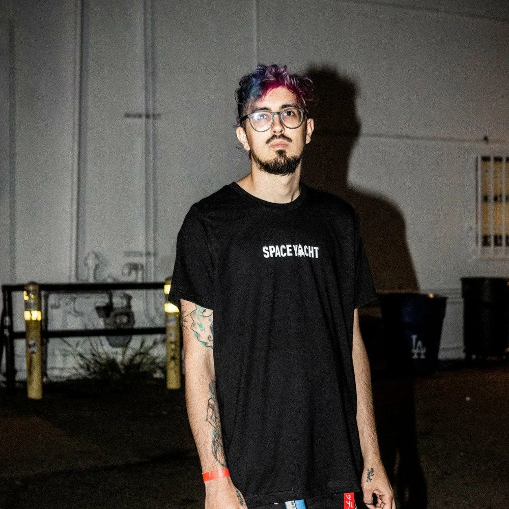 Space Yacht Black Logo Tee 4 Space Yacht Black Logo Tee - Image 2