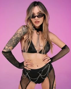 Roma Have Mercy Faux Leather Chain Top 12 Roma Have Mercy Faux Leather Chain Top -ravewonder store 111 a1b2601e 7029 4676 9323 8c838181e114