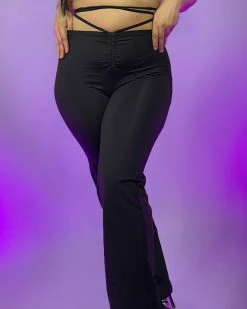 AE Black All Tied Up Bootcut Pants -ravewonder store 12 4cbfe02a e5e2 47b8 b4ef 91c8f8e6dfae