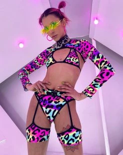 Elizabeth Acid Jungle Long Sleeve Shrug With Buckle -ravewonder store 13 44ce8857 1392 4700 a38d 552319f1c4a5