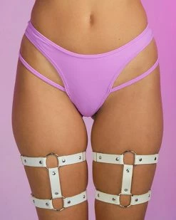 Roma Lavender Kinetic Strap Bottoms