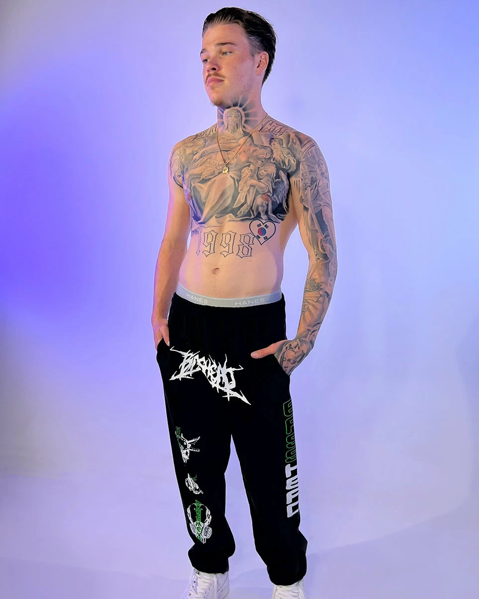 555stickers Basshead Sweatpants 7 555stickers Basshead Sweatpants - Image 5