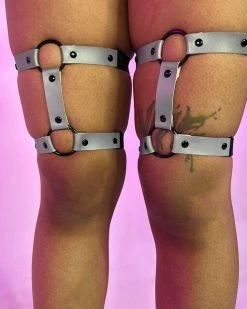 AE 1pc Flash Reflective Dual-Strap O-Ring Leg Garter 5 AE 1pc Flash Reflective Dual-Strap O-Ring Leg Garter -ravewonder store 15 b66c97d4 6dc8 4f09 af06 32eea7dd3973