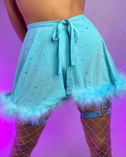 OhYes Fashion Bubble-icious Sheer Fur Skirt -ravewonder store 16 2bcc483f e9b9 43d1 b3e1 1af926ba9a3b