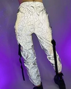 AE Reflective Shatter Cargo Pants -ravewonder store 17 a9490a42 437e 4b96 afc0 f9145c1d83e7