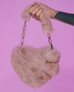 AE In Love With You Fuzzy Heart Purse -ravewonder store 17 ab58fd07 aa23 4a9e 91c5 cab6031c91b7