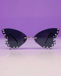 AE Diamond Butterflies Color Sunglasses