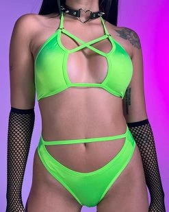 Roma Neon Green Kinetic Criss-Cross Top 13 Roma Neon Green Kinetic Criss-Cross Top -ravewonder store 18 7f2c756d ed27 4f7f 9c28 c6bd527dfc63
