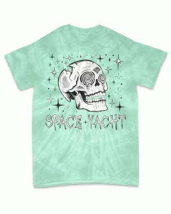 Space Yacht Tie Dye Swirl Skeleton Tee -ravewonder store 1 18d41f91 24e8 47fe bddd 7a9413453a38