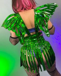 Daisy's Corsets Green Envy Fairy Wings -ravewonder store 1 21761fa2 5ee0 47b9 b041 ab850ecd8b77