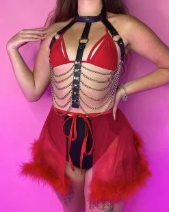 AE Black Dominate Me Chain Top 8 AE Black Dominate Me Chain Top -ravewonder store 1 7b091c17 b48d 47b7 b5b5 cf4fbd025f39