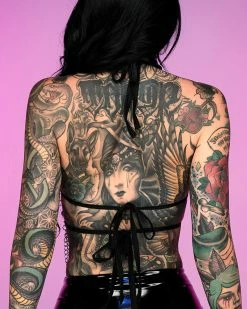 Bodyzone Sugar Baby Black Chained O-Ring Top -ravewonder store 1 89d681c2 d3ce 4928 9289 f829a9cf1598