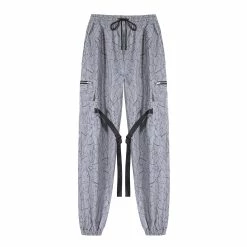 AE Reflective Shatter Cargo Pants -ravewonder store 1 dfa10abb b392 4b87 8d7a 4f2e93e2d571