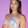 Roma Lavender Sugar Nova Criss-Cross Top