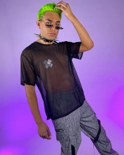 AE Reflective Shatter Cargo Pants -ravewonder store 22 fdd140a4 c289 40cb 8c65 53352523eb48