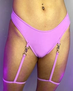 Roma Candy Lane Gartered Clip-On Shorts