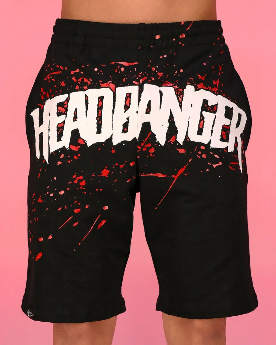 Jarmoo Headbanger Break Yo Neck Basketball Shorts 3 Jarmoo Headbanger Break Yo Neck Basketball Shorts