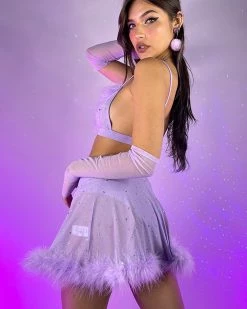 OhYes Fashion Bubble-icious Sheer Fur Skirt -ravewonder store 24 19f15df2 d2c6 48e0 a494 1925d85bc184
