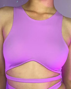 Roma Candy Lane Cropped Underboob Top -ravewonder store 28 653a7daa a400 462f b823 f7c0332472b1