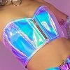 Daisy's Corsets Wanderlust Iridescent Purple/Blue Bustier Top