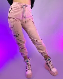 AE Pretty Pink Unisex Water Resistant Cargo Joggers -ravewonder store 31 99047614 cd70 468a b567 dd8ef41dbf3d