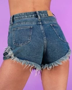 AE Studded & Stunnin' Blue Denim Shorts 5 AE Studded & Stunnin' Blue Denim Shorts -ravewonder store 36 8b603941 cc7f 4f88 8891 20d381d9c8bd