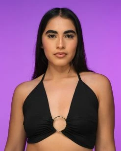 AE Pull U In O-Ring Halter Top