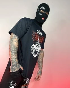 Jarmoo Death By Wubs Headbanger Tee -ravewonder store 38 1ff9a9cb 109e 4496 aed7 27b399d1cb50