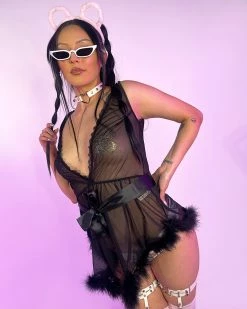 Roma Sweetie Mesh Babydoll Dress -ravewonder store 38 6c23b32e e3b9 40ed 8056 53ae7aad1dce