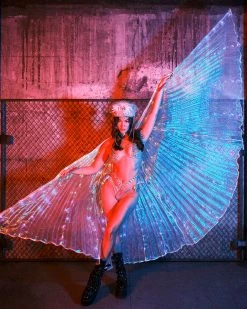 AE Rainbow LED Light-Up Winged Cape 12 AE Rainbow LED Light-Up Winged Cape -ravewonder store 38 d7fb78be 6ff9 4a6a b112 db9065c1a9c9