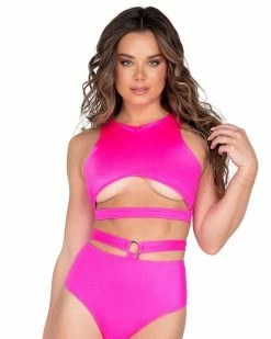 Roma Candy Lane Cropped Underboob Top -ravewonder store 3972 3971 HP
