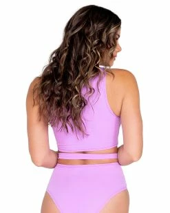 Roma Candy Lane Cropped Underboob Top -ravewonder store 3972 3971 L Back