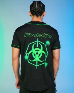 Jarmoo Biohazard Hardstyle Blacklight Green Jersey