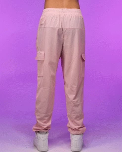AE Pretty Pink Unisex Water Resistant Cargo Joggers -ravewonder store 4 65cdccb0 a06d 4dbe 9bab 9de4449fe974