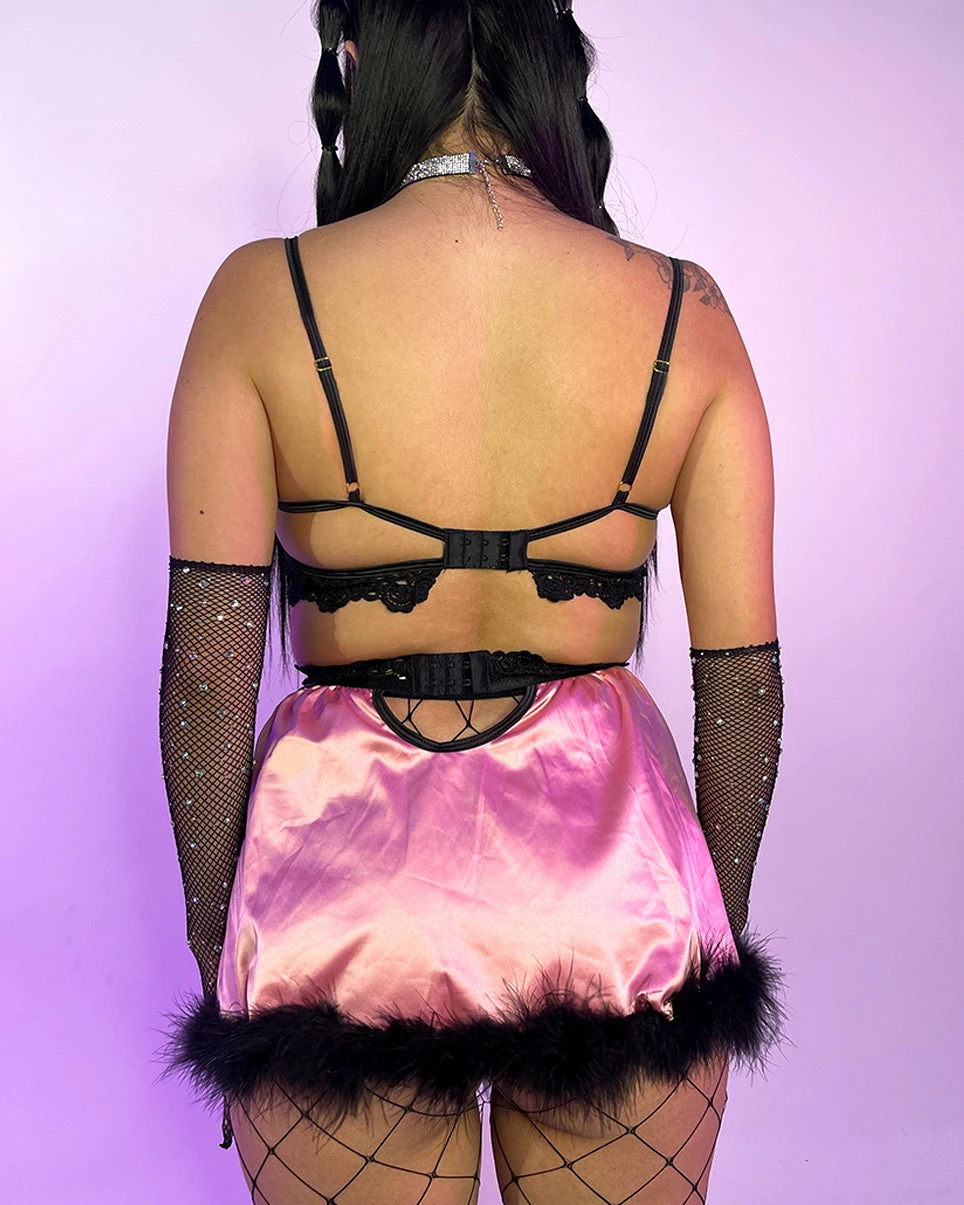 Roma Pretty In Pink 2pc Lingerie Set 8 Roma Pretty In Pink 2pc Lingerie Set - Image 6