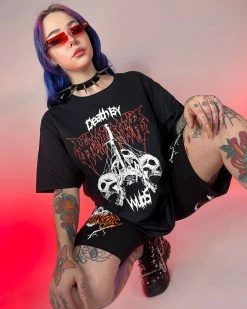 Jarmoo Death By Wubs Headbanger Tee -ravewonder store 51 af63d259 37dd 4272 927e 254502907086