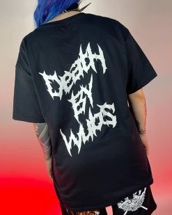 Jarmoo Death By Wubs Headbanger Tee -ravewonder store 53 0195b19c 700c 4fe4 b203 ccfd28634602
