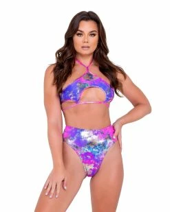 Roma Violet Rebel High-Waist Shorts -ravewonder store 6058 6059 PM 3