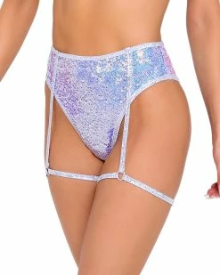 Roma Lavender Sugar Nova Garter Bottoms -ravewonder store 6098 6099 Lav 2