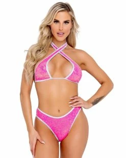 Roma Pink Sugar Nova Cross Tie Top -ravewonder store 6101 6097 HP 3