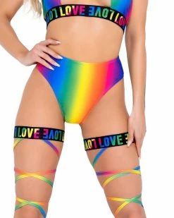 Roma Rainbow Love High Waist Bottoms