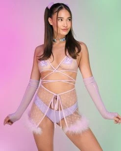 Bear Dance Lucky Star 2pc Sheer Set
