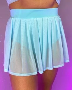 OhYes Fashion Y2K Doll Sheer Pleated Mini Skirt -ravewonder store 66 4962d94d a980 4ffd ad51 6ccf6d9078b7