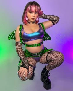 Daisy's Corsets Green Envy Fairy Wings -ravewonder store 6 00210762 a2cb 4cb8 b400 8308c027fbc0