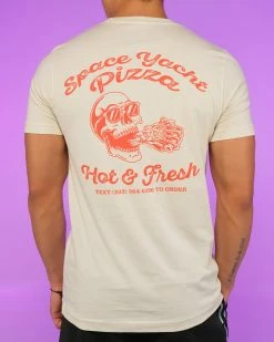 Space Yacht Hot & Fresh Pizza Tee