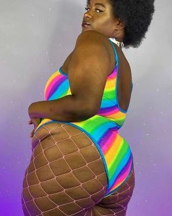 J. Valentine Sparkle Rainbow Bodysuit 11 J. Valentine Sparkle Rainbow Bodysuit -ravewonder store 6 928bcb22 7174 4847 a836 0421b2f46775