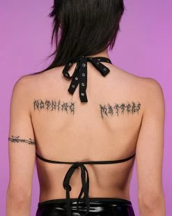 Bodyzone Sugar Baby Black Grommet And Lace Halter Top 6 Bodyzone Sugar Baby Black Grommet And Lace Halter Top -ravewonder store 6 f062a79e 52fa 4fa4 b758 7eb244d78d3a