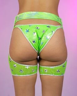 Roma Green Cosmic Stardust Chaps 15 Roma Green Cosmic Stardust Chaps -ravewonder store 78 1ad2d066 eee3 49bf 8ca1 fa7fdc994f1a