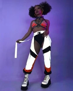 AE Trip The Light Orange Reflective Chaps 22 AE Trip The Light Orange Reflective Chaps -ravewonder store 7 d589bc10 5237 46f0 bbfb 93164051536b